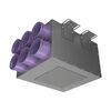 Коллектор металлический на 6 выходов KV 160/90x6 Provent
 (Комплектуется без фланцев. Фланцы/заглушки необходимо докупать дополнительно) купить в Санкт-Петербурге
