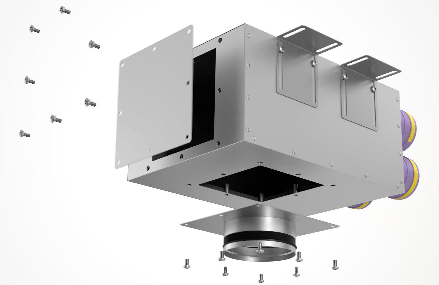 Коллектор металлический на 8 выходов KV 200/90x8 Provent купить в Санкт-Петербурге Коллектор металлический на 8 выходов KV 200/90x8 Provent