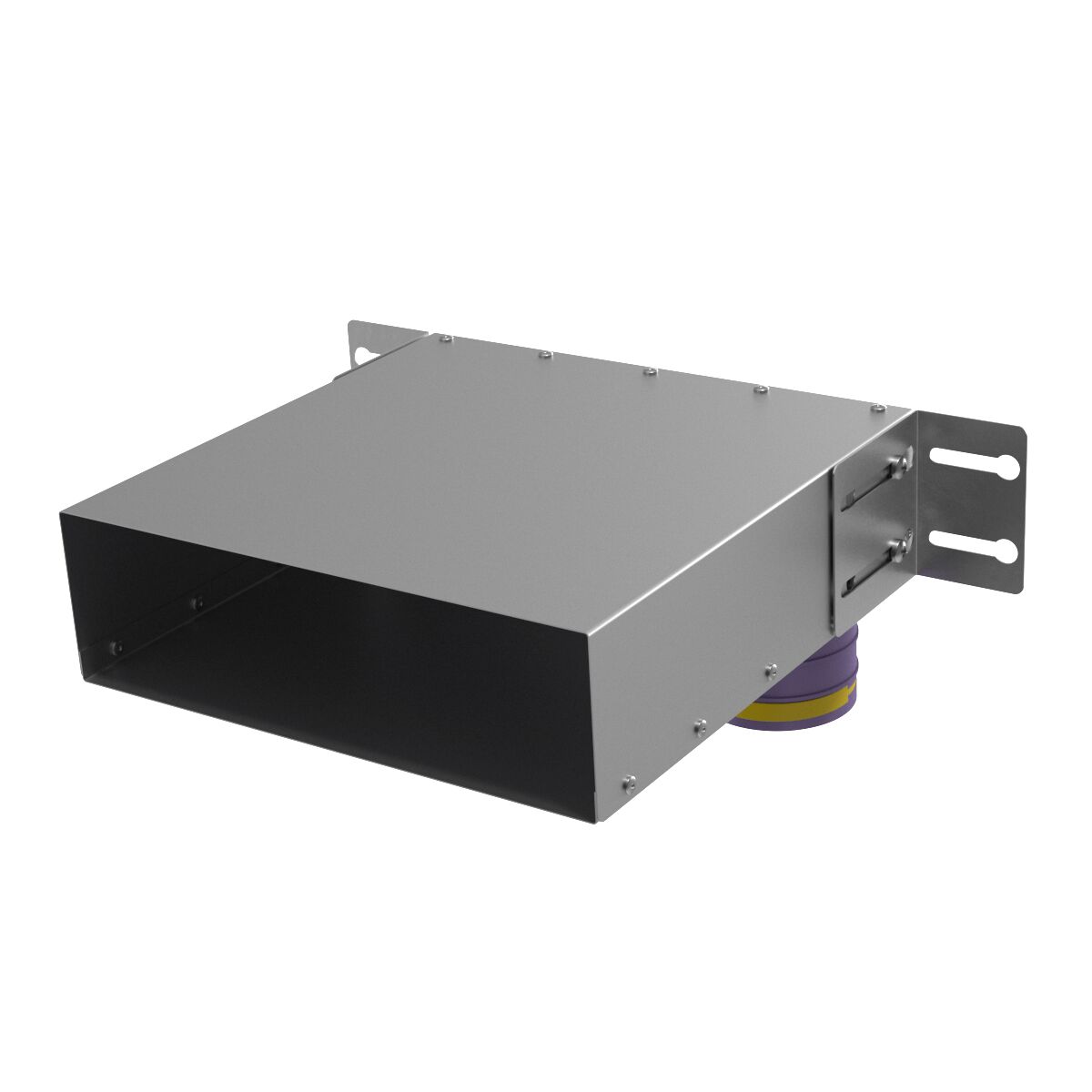 Пленум угловой прямоугольный на 3 выхода VPU 300х90/75х3 Provent купить в Санкт-Петербурге Пленум угловой прямоугольный на 3 выхода VPU 300х90/75х3 Provent