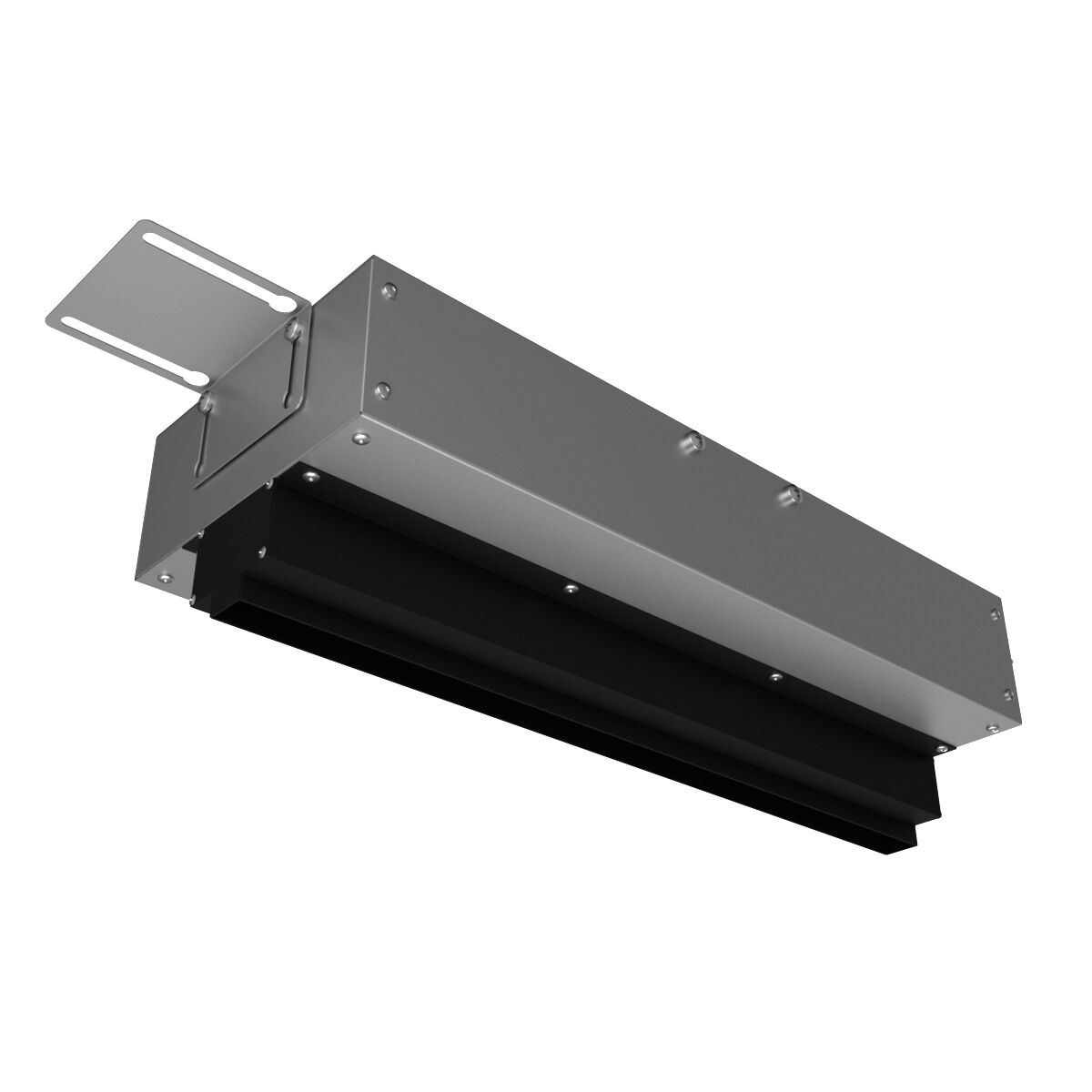 Щелевой диффузор в гипрок с КСД на 2 прямых выхода VPNDG/F 500/75x2 Provent, серый купить в Санкт-Петербурге Щелевой диффузор в гипрок с КСД на 2 прямых выхода VPNDG/F 500/75x2 Provent, серый