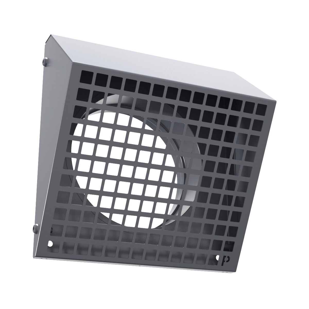 Решетка фасадная с колпаком STF 160G серый 7024 Provent