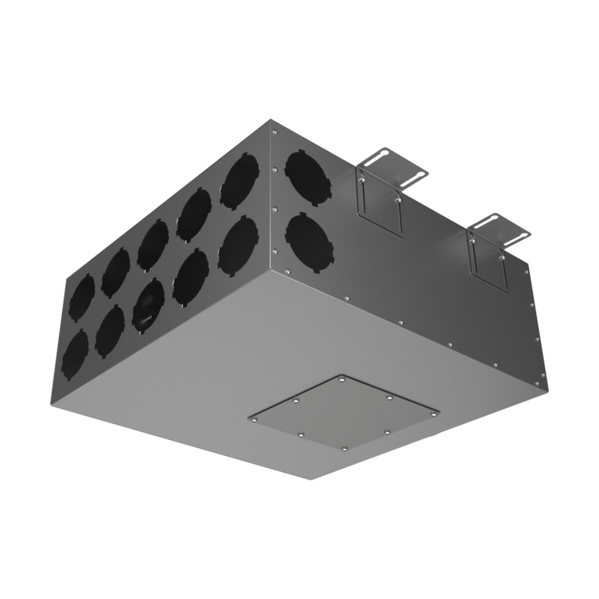 Коллектор металлический на 12 выходов KV 200/90х12 Provent, серый купить в Санкт-Петербурге Коллектор металлический на 12 выходов KV 200/90х12 Provent, серый