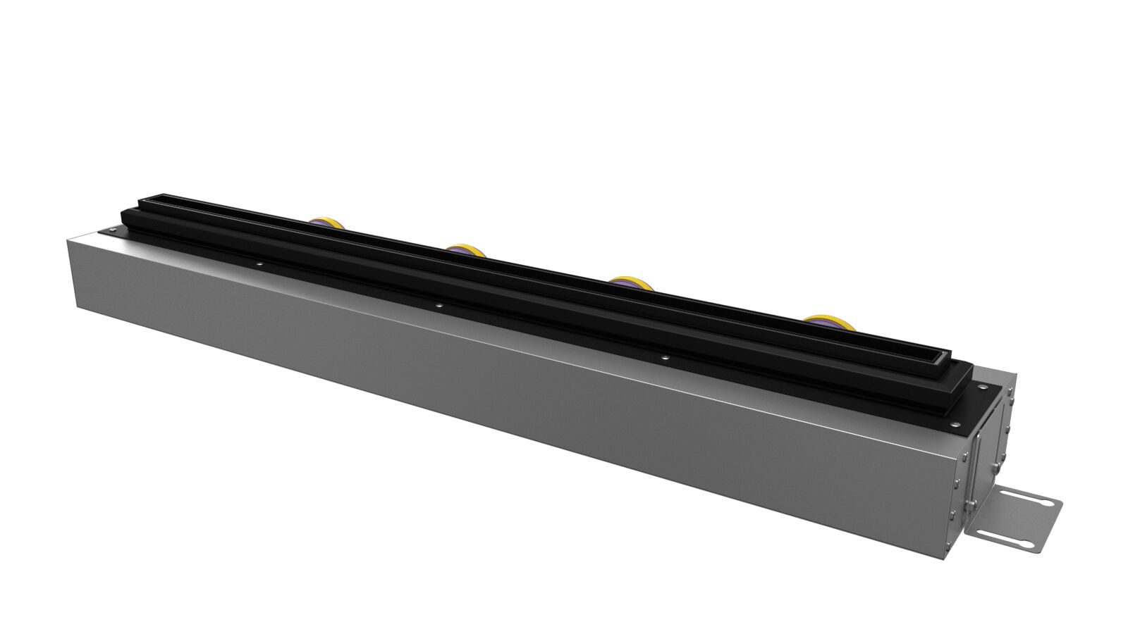 Щелевой диффузор для натяжного потолка с КСД на 4 выхода VPND 1000х25/90х4 Provent