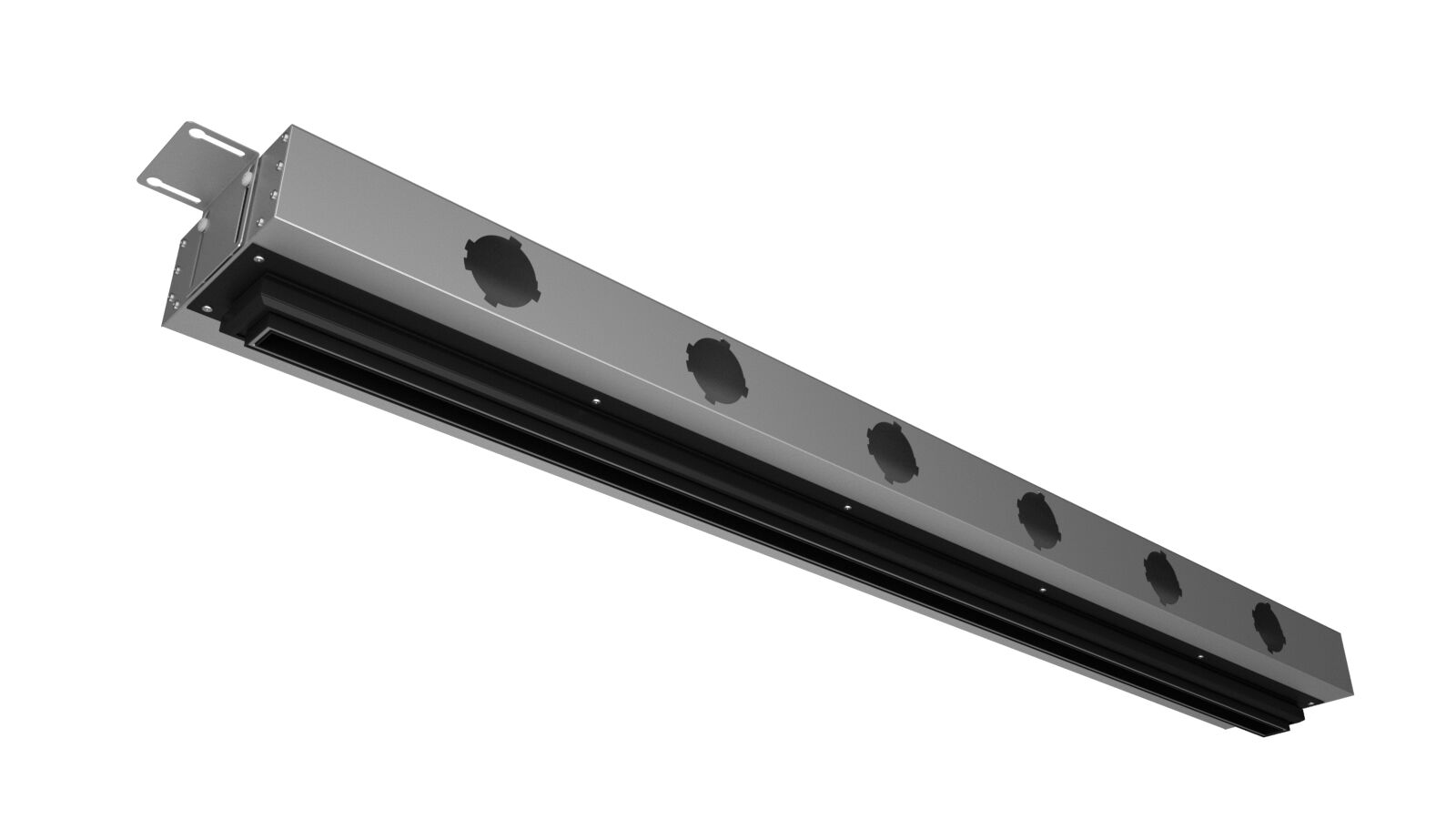 Щелевой диффузор для натяжного потолка с КСД на 6 выходов VPND 1500х25/90х6 Provent