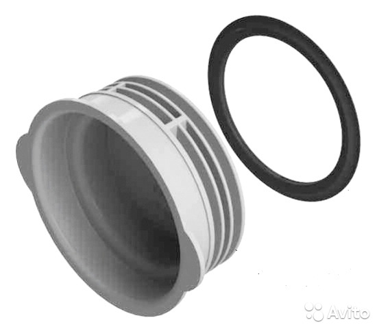 Уплотнительное кольцо для воздуховодов BlueSky, белый