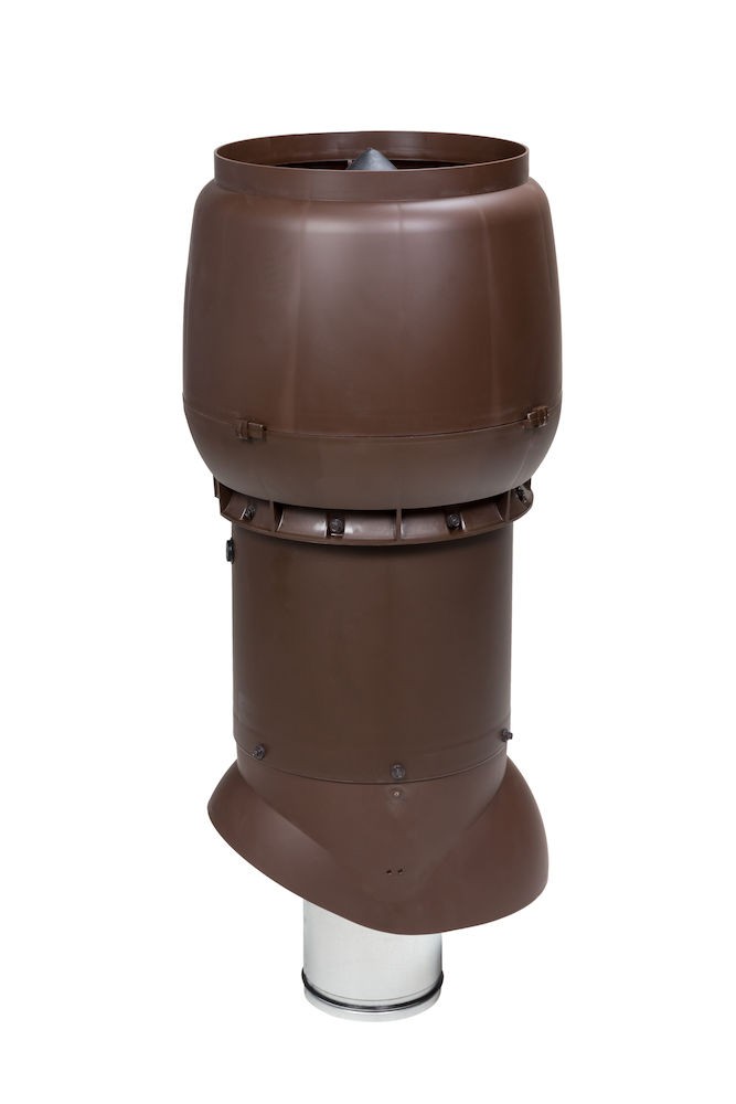 Теплоизолированный вентиляционный выход  XL-160/300/700 Vilpe, коричневый 