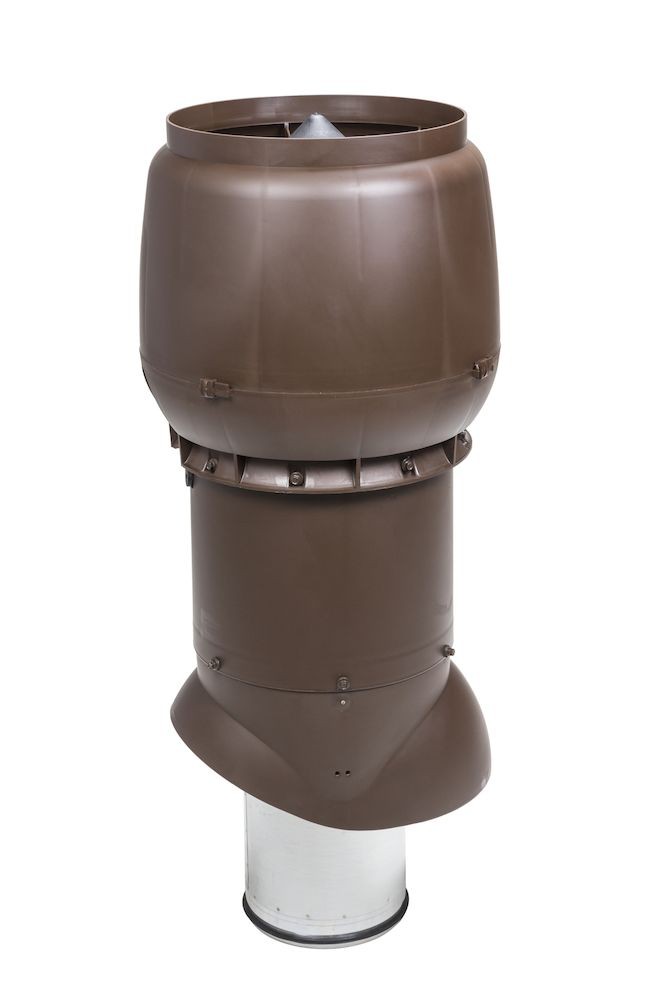 Теплоизолированный вентиляционный выход XL-200/300/700 Vilpe, коричневый