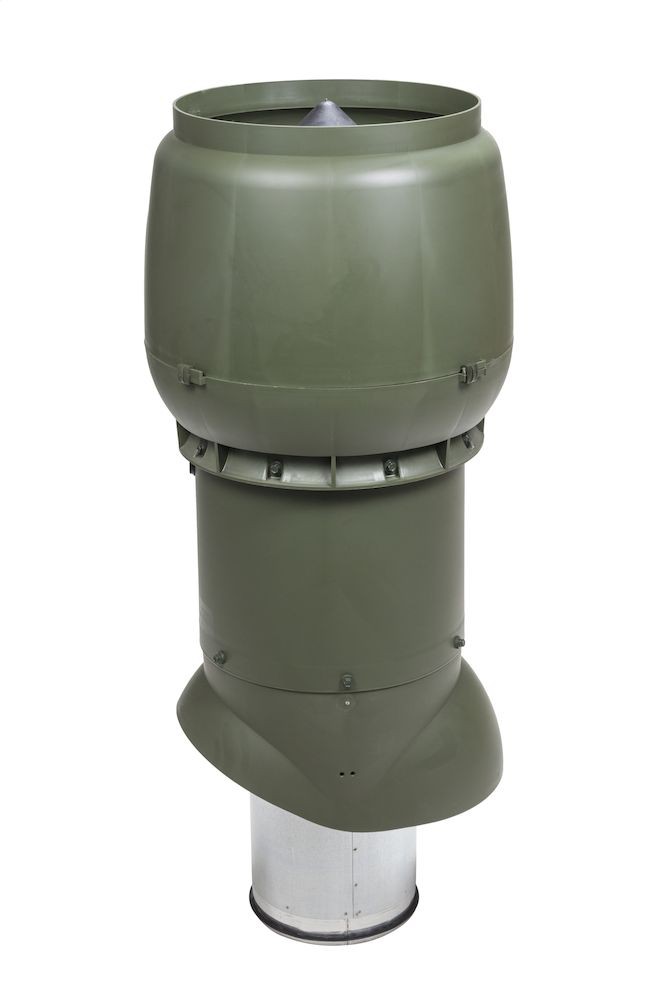 Теплоизолированный вентиляционный выход XL-200/300/700 Vilpe, зеленый