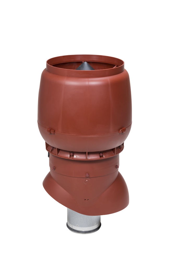 Теплоизолированный вентиляционный выход  XL-160/300/500 Vilpe, красный