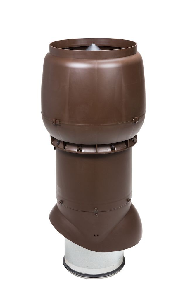 Теплоизолированный вентиляционный выход XL-250/300/700 Vilpe, коричневый