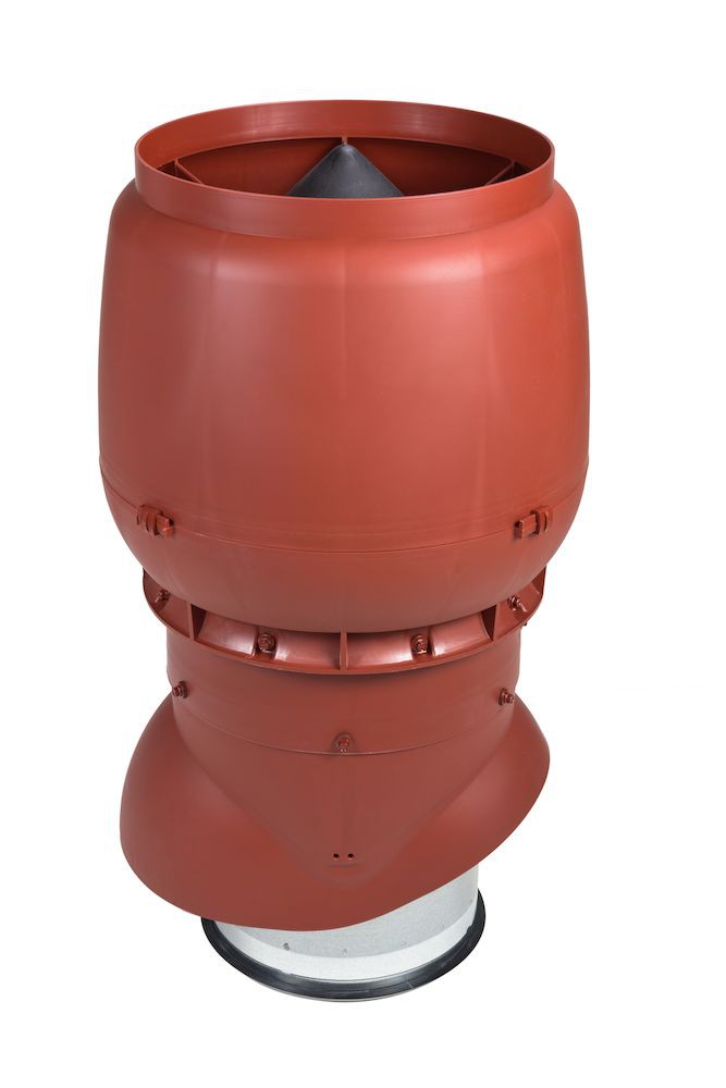 Теплоизолированный вентиляционный выход XL-250/300/500 Vilpe, красный (аналог RR29, RAL 3009)
