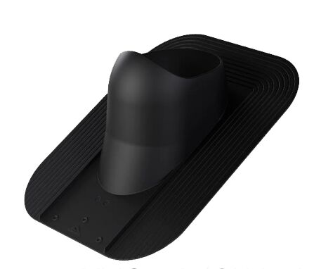 Проходной элемент ХУОПА/СКАТА (для гч при монтаже) ВИЛПЕ, Проходной элемент ХУОПА/СКАТА (для гч при монтаже) черный ВИЛПЕ