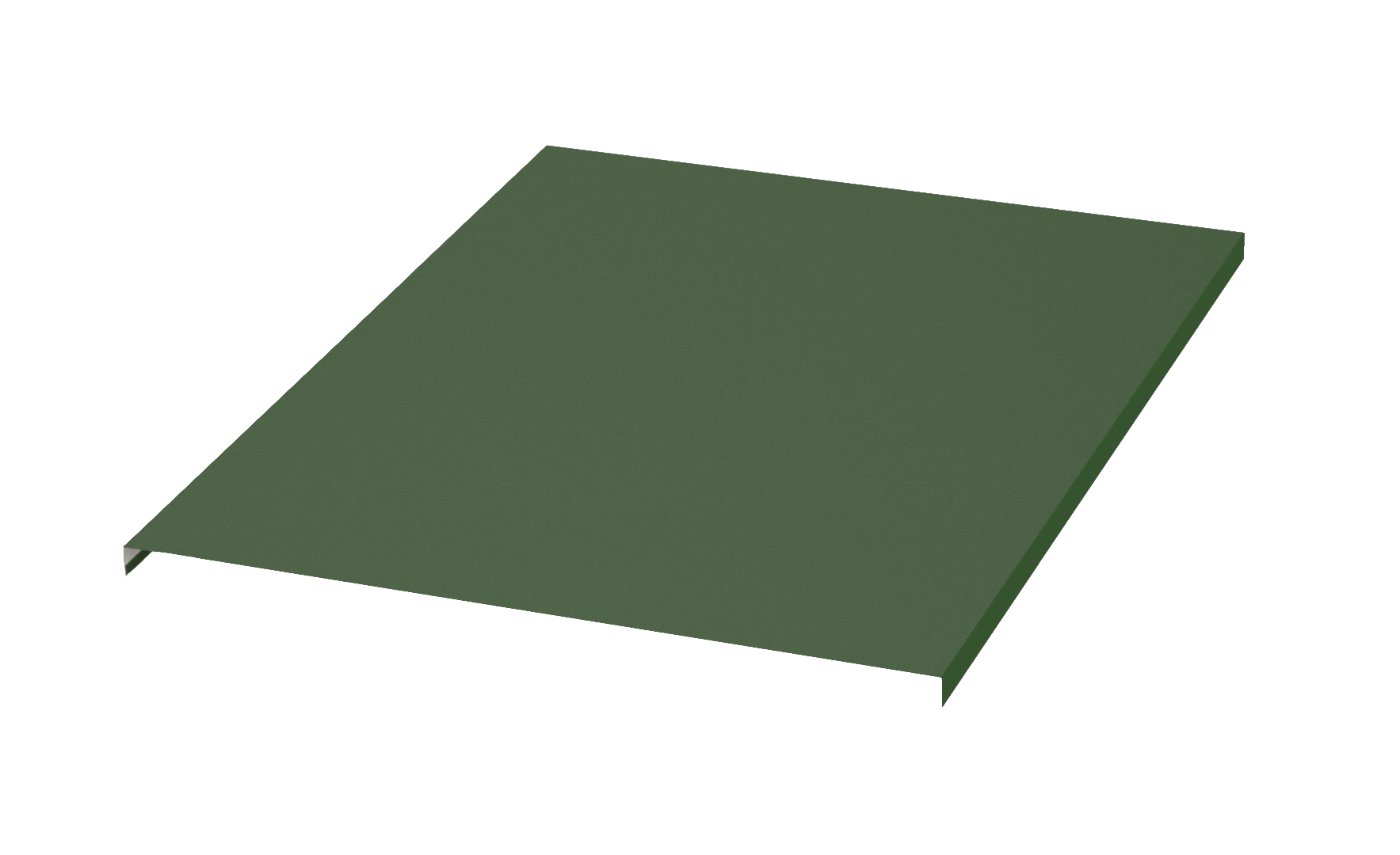 Дополнительная окантовка PIIPPU проходного элемента Vilpe, зеленый (аналог RR 11, RAL 6020)