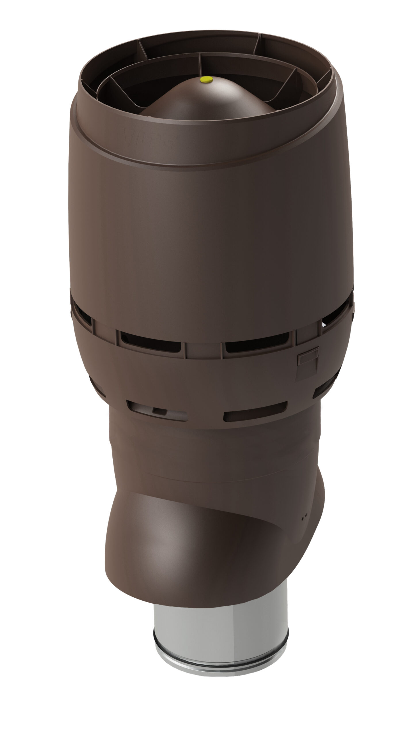FLOW XL- ЕCo200Р/ИЗ/700 вентилятор (ECo250P) Vilpe, коричневый (аналог RR32, RAL8017)