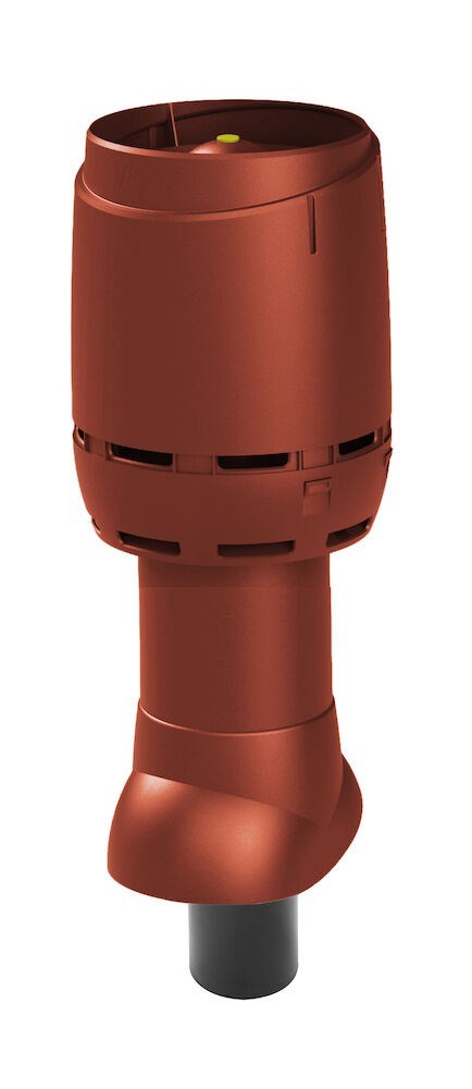 Вентиляционный выход изолированный FLOW 110/160/350 Vilpe, красный (аналог RR 29, RAL 3009)