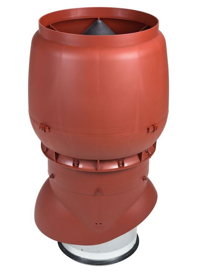 Теплоизолированный вентиляционный выход XL-250/300/500 Vilpe, красный (аналог RR29, RAL 3009)