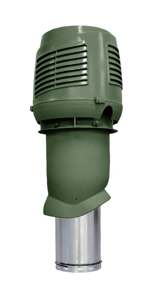 Приточный вент.элемент INTAKE 160/ИЗ/500 Vilpe, зеленый (аналог RR11, RAL6020)