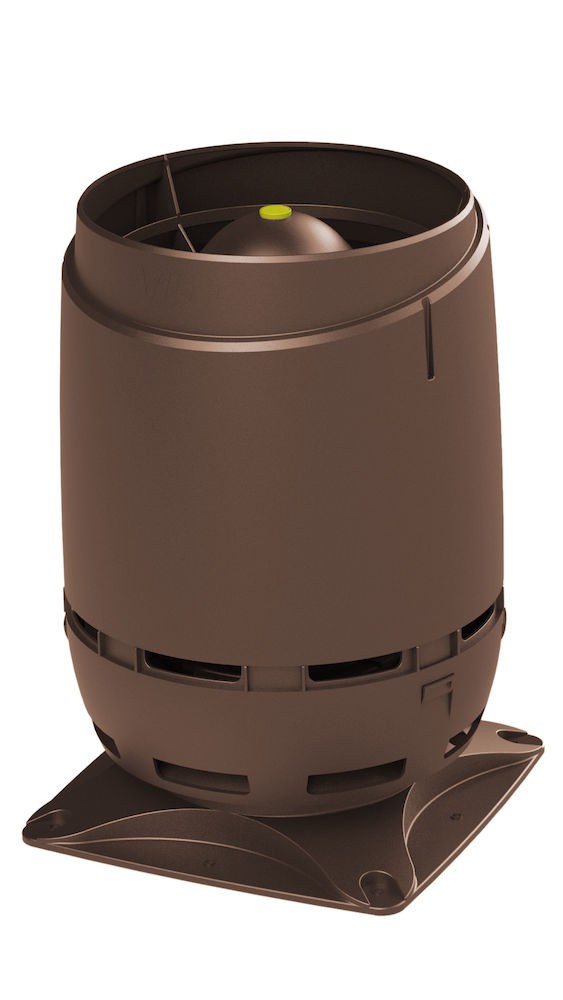 S -125 вентиляционный выход с основанием 250x250мм FLOW Vilpe, коричневый (аналог RR32, RAL8017) купить в Санкт-Петербурге S -125 вентиляционный выход с основанием 250x250мм FLOW Vilpe, коричневый (аналог RR32, RAL8017)