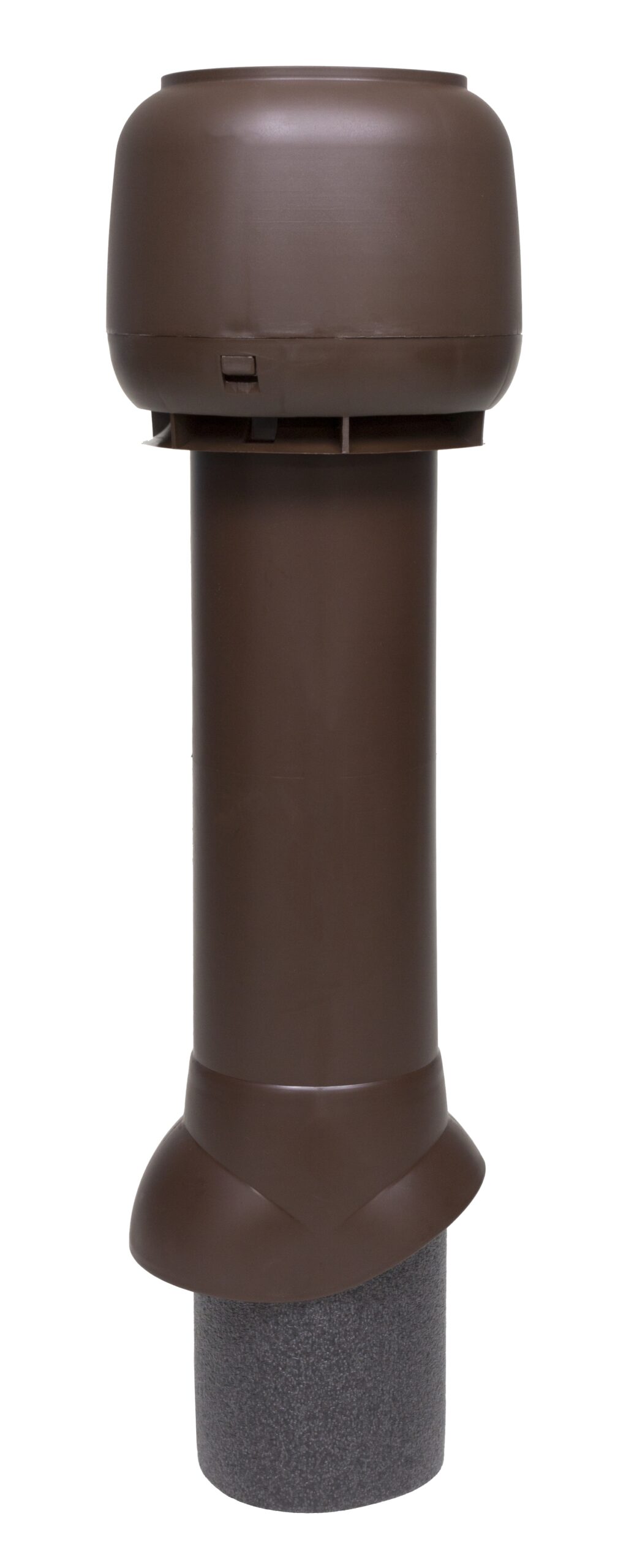Теплоизолированный вентиляционный выход 125/160/700 Vilpe, коричневый (аналог RR32, RAL8017)