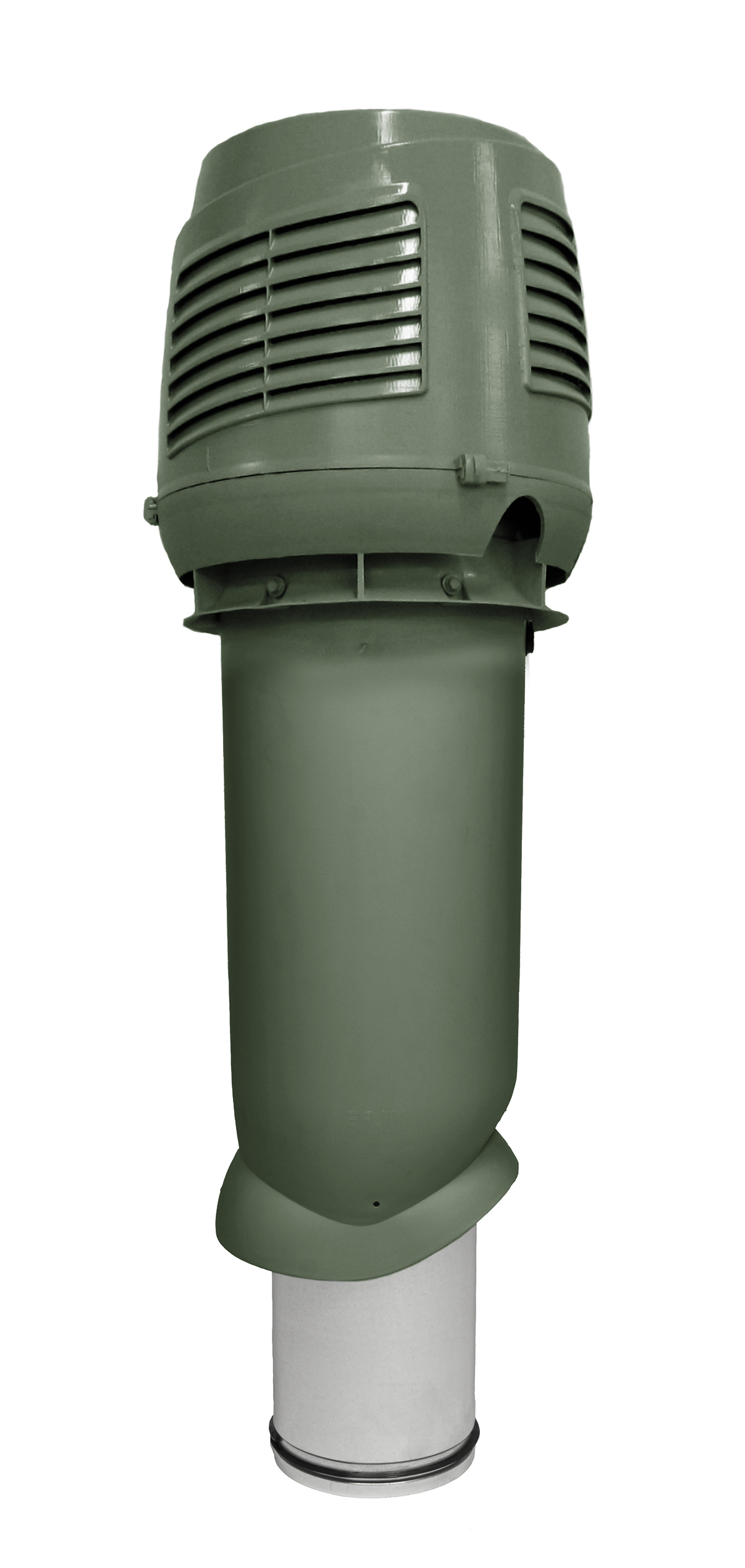 Приточный вентиляционный элемент INTAKE 160/ИЗ/700 (труба с колпаком и набор крепежа) Vilpe, зеленый (аналог RR 11, RAL 6020)