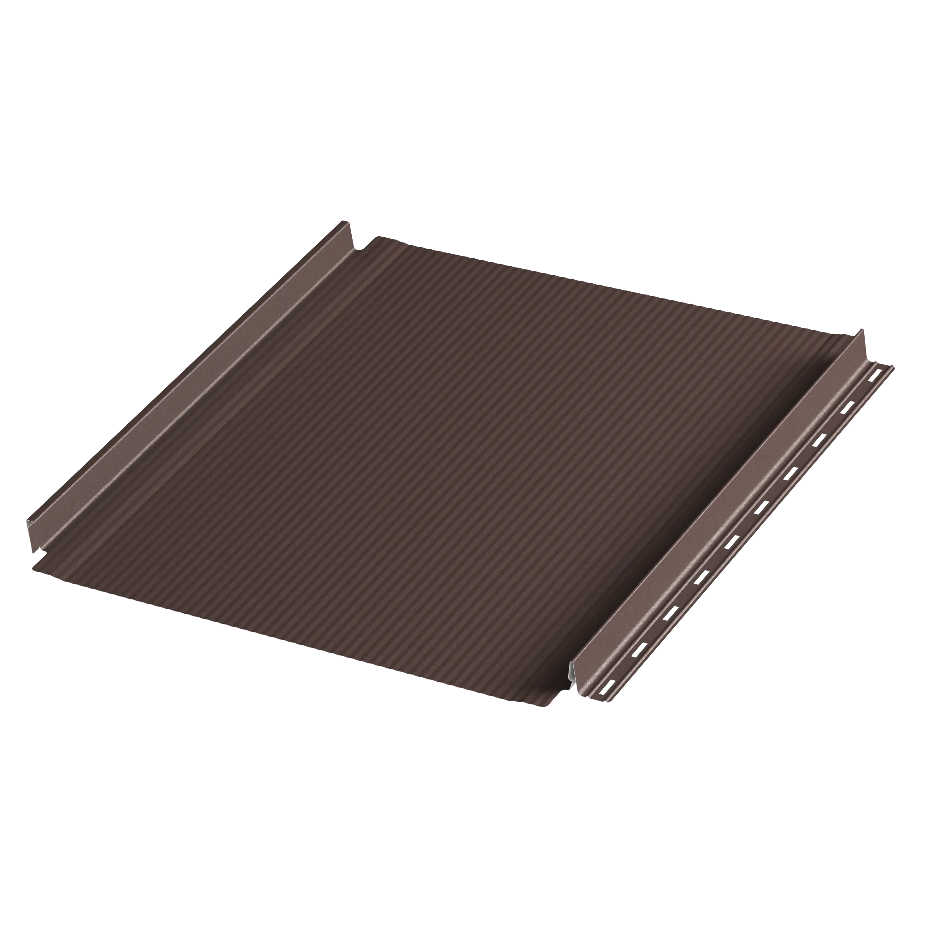 Фальцевая панель AQUACLICK Бриз 0.50мм Zn180 9005 (черный) Rooftop Бархат без подгиба {длины по списку} купить в Санкт-Петербурге