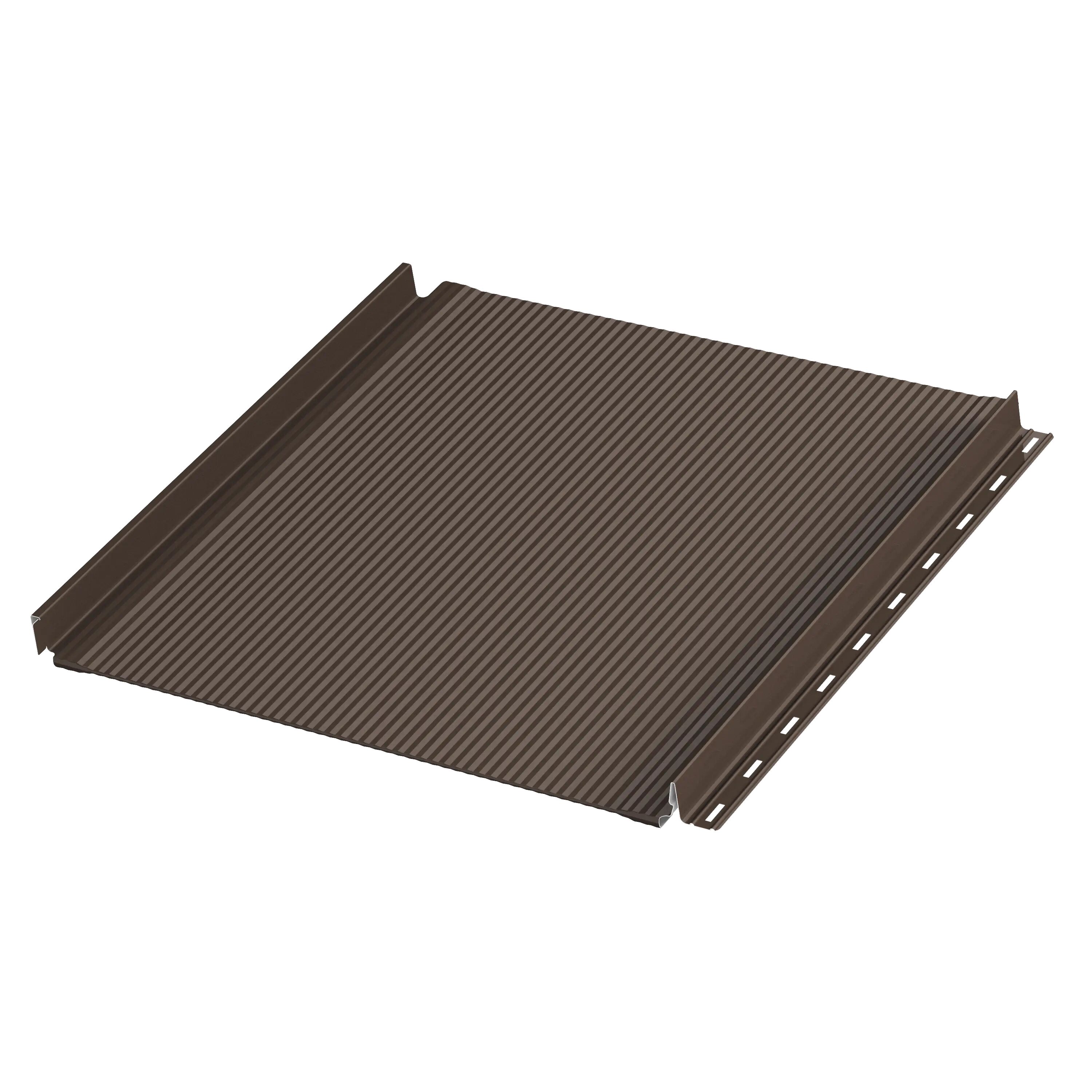 Фальцевая панель AQUACLICK Бриз 0.50мм Zn140 ПЭ с подгибом {длины по списку} купить в Санкт-Петербурге