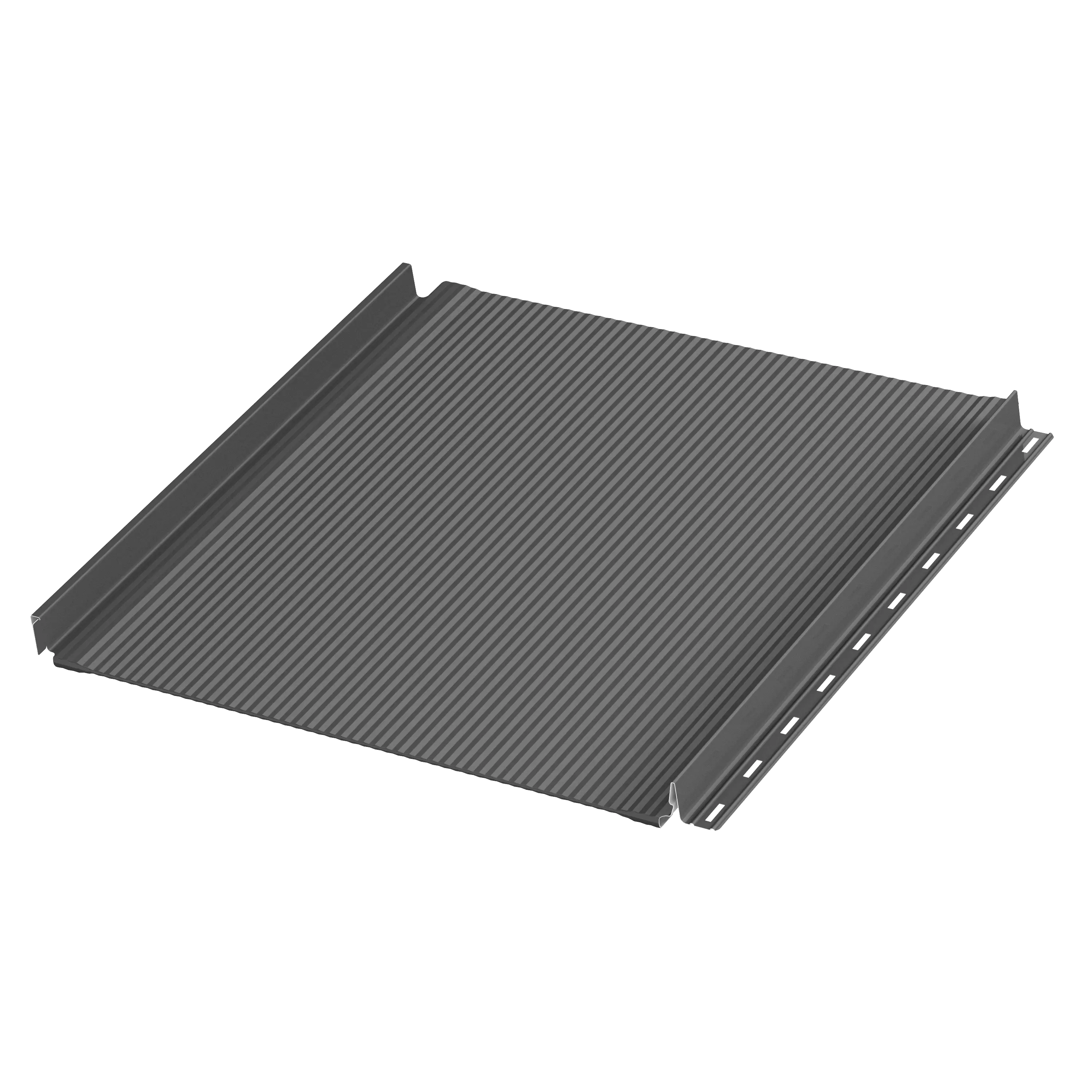 Фальцевая панель AQUACLICK Бриз 0.50мм Zn140 ПЭ с подгибом {длины по списку} купить в Санкт-Петербурге