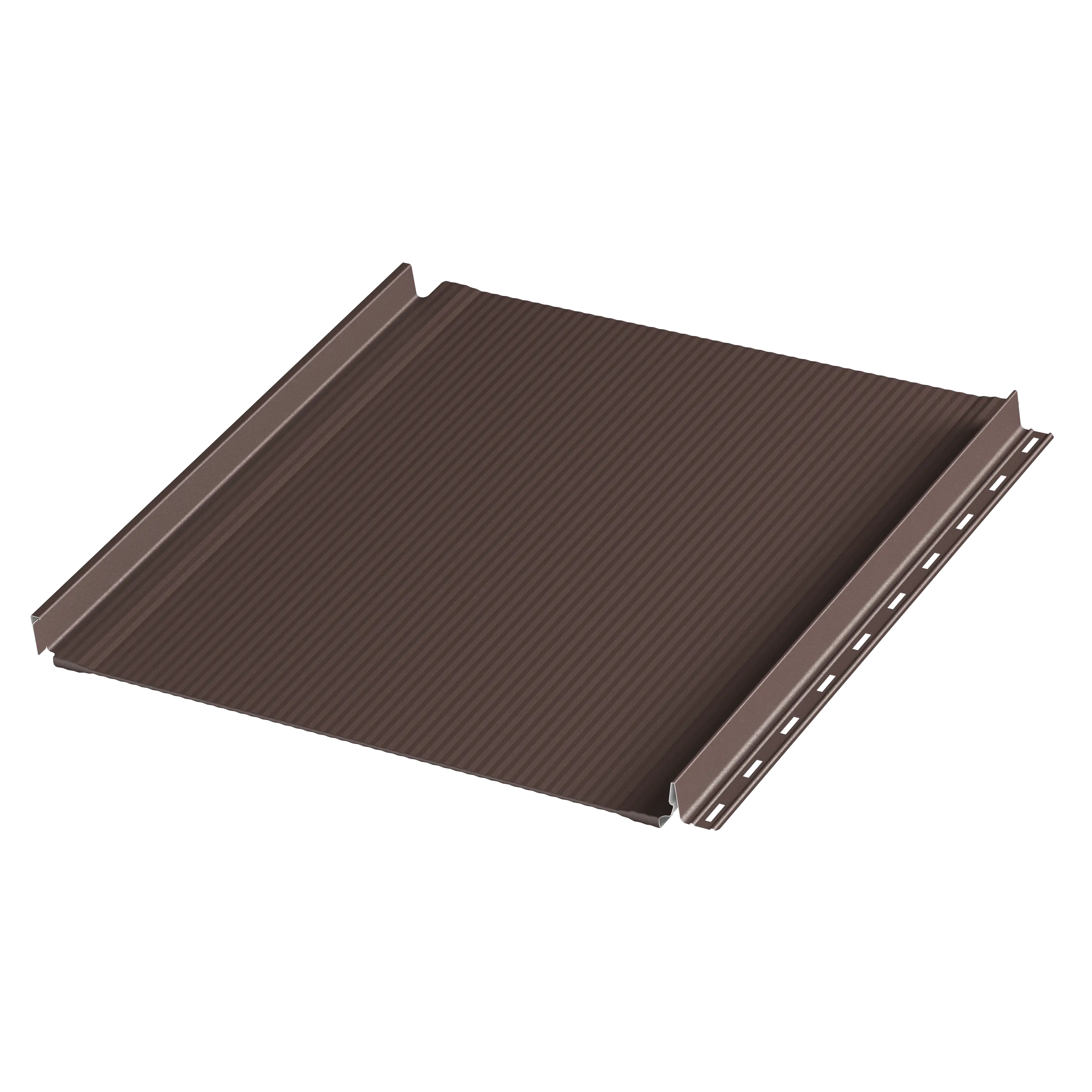 Фальцевая панель AQUACLICK Бриз 0.50мм Zn275 PU Matt с подгибом {длины по списку} купить в Санкт-Петербурге