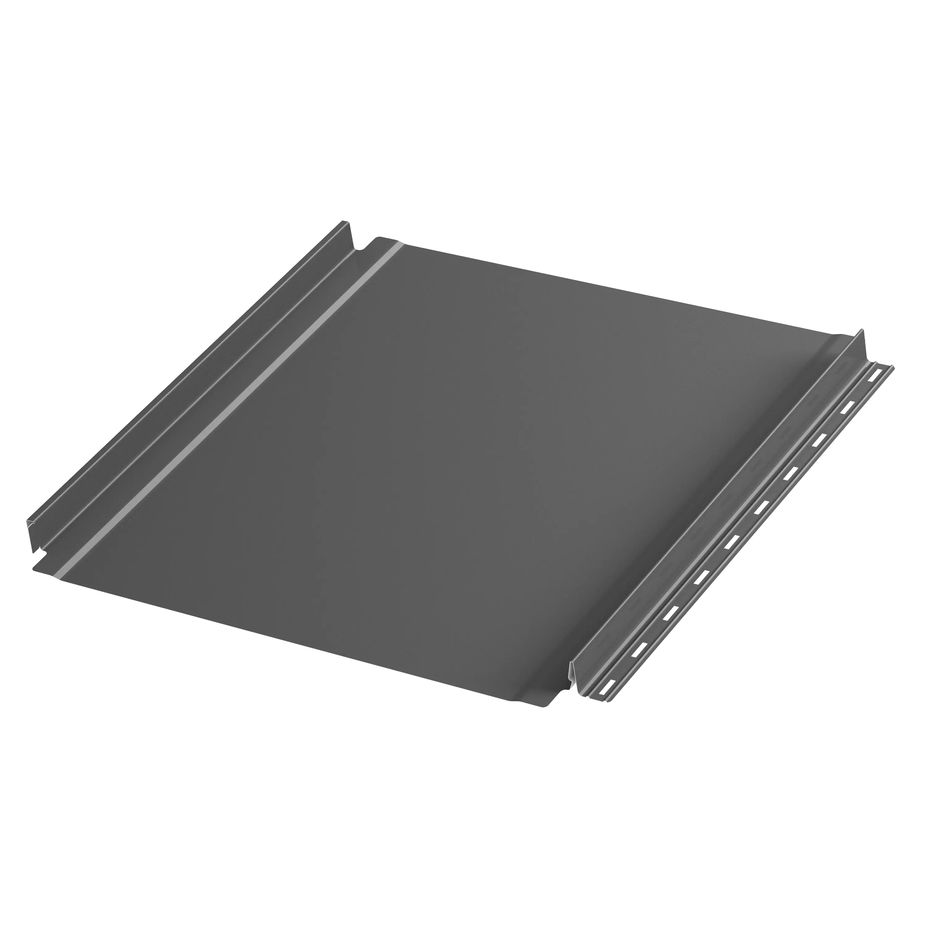 Фальцевая панель AQUACLICK Эталон 0.50мм Zn140 ПЭ без подгиба {длины по списку} купить в Санкт-Петербурге