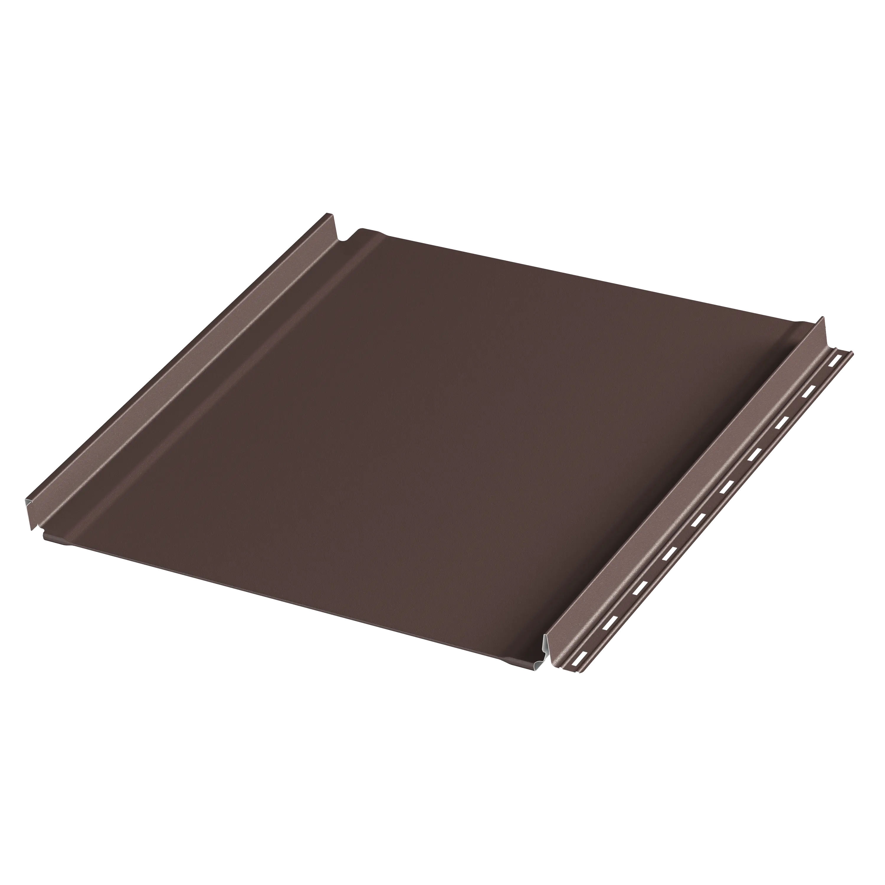 Фальцевая панель AQUACLICK Эталон 0.50мм Zn180 Rooftop Бархат с подгибом {длины по списку} купить в Санкт-Петербурге