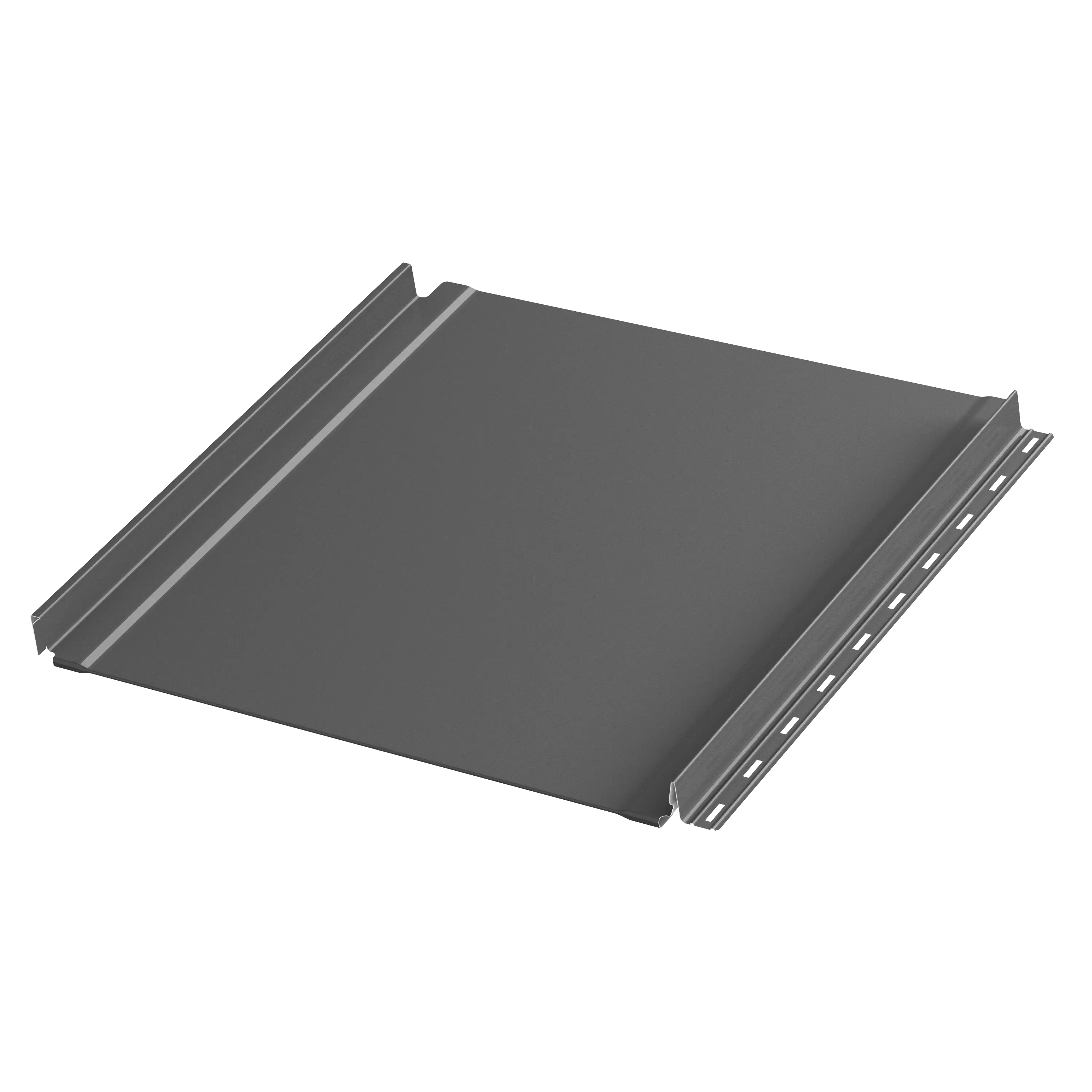 Фальцевая панель AQUACLICK Эталон 0.50мм Zn140 ПЭ с подгибом {длины по списку} купить в Санкт-Петербурге