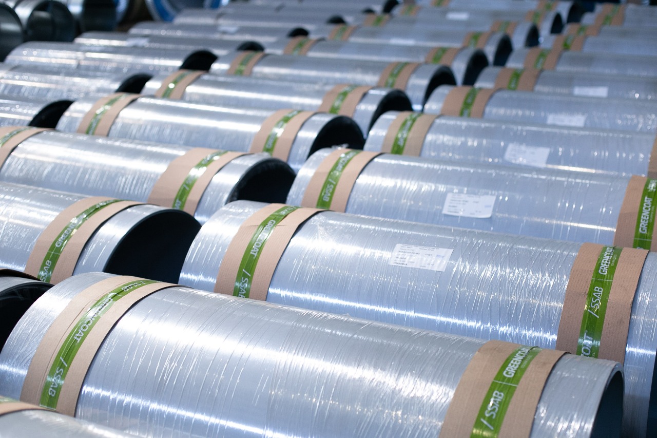 Штрипса (Ш 0.625м) 0.50мм GreenCoat Pural Matt BT с пленкой {длины по спецификации} купить в Санкт-Петербурге Штрипса (Ш 0.625м) 0.50мм GreenCoat Pural Matt BT с пленкой {длины по спецификации}