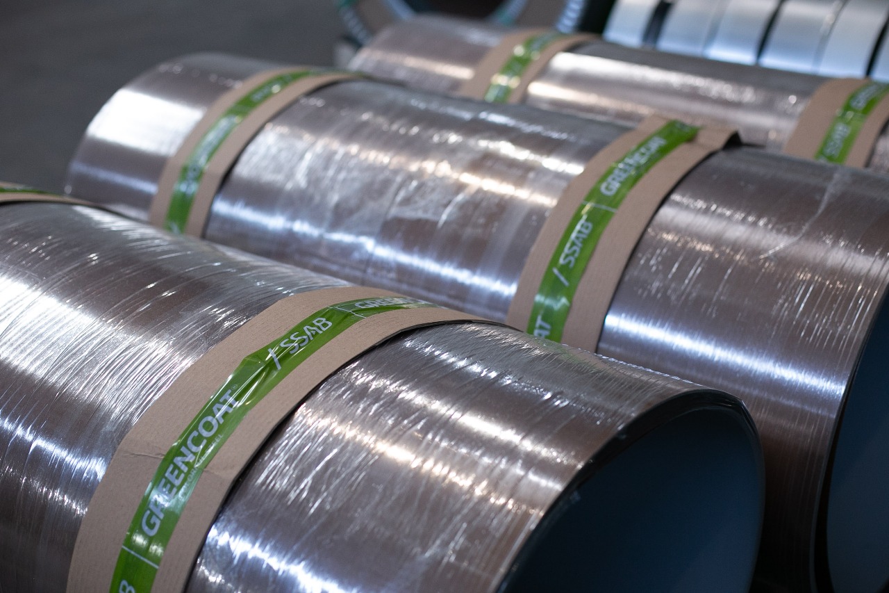 Штрипса (Ш 0.625м) 0.50мм GreenCoat Pural Matt BT с пленкой {длины по спецификации}, коричневый купить в Санкт-Петербурге Штрипса (Ш 0.625м) 0.50мм GreenCoat Pural Matt BT с пленкой {длины по спецификации}, коричневый