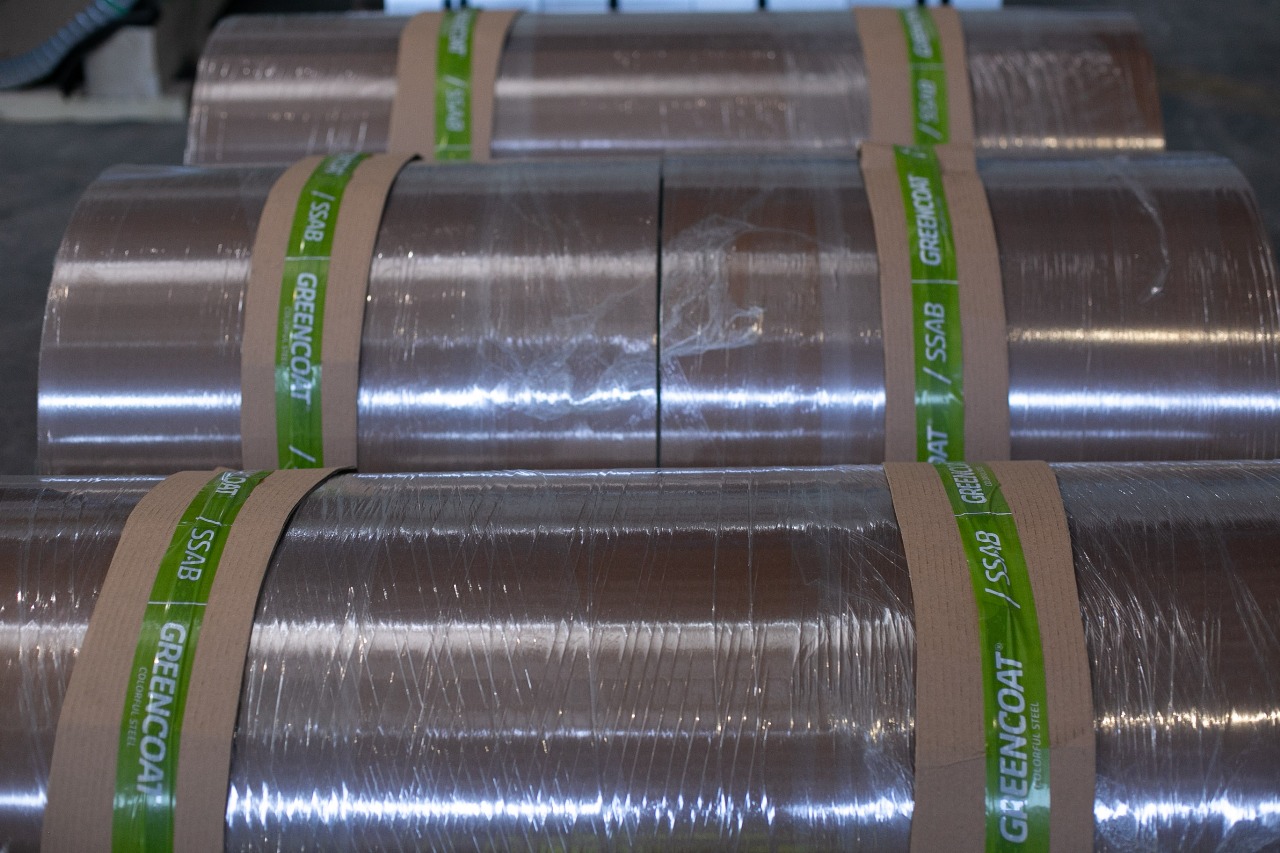 Штрипса (Ш 0.625м) 0.50мм GreenCoat Pural Matt BT с пленкой {длины по спецификации} купить в Санкт-Петербурге Штрипса (Ш 0.625м) 0.50мм GreenCoat Pural Matt BT с пленкой {длины по спецификации}