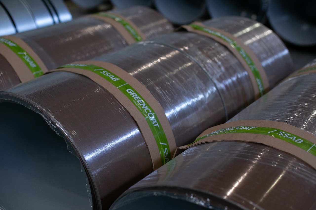 Штрипса (Ш 0.625м) 0.50мм GreenCoat Pural Matt BT с пленкой {длины по спецификации} купить в Санкт-Петербурге Штрипса (Ш 0.625м) 0.50мм GreenCoat Pural Matt BT с пленкой {длины по спецификации}