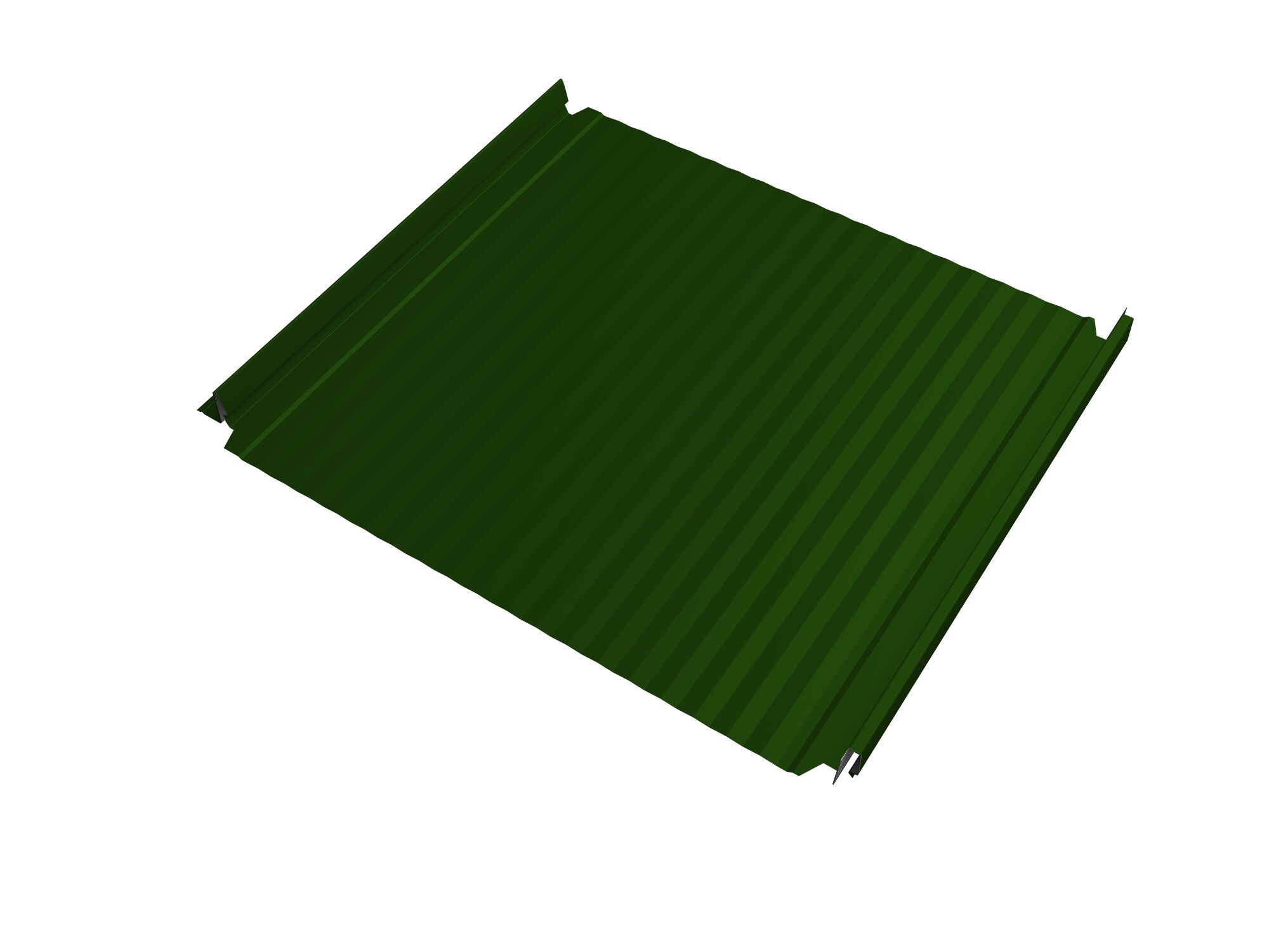 Кликфальц Double Pro Gofr GL 0.45мм 6002 (зеленый) ПЭ с пленкой на замках {длины по спецификации}, 6002 (зеленый) купить в Санкт-Петербурге Кликфальц Double Pro Gofr GL 0.45мм 6002 (зеленый) ПЭ с пленкой на замках {длины по спецификации}, 6002 (зеленый)