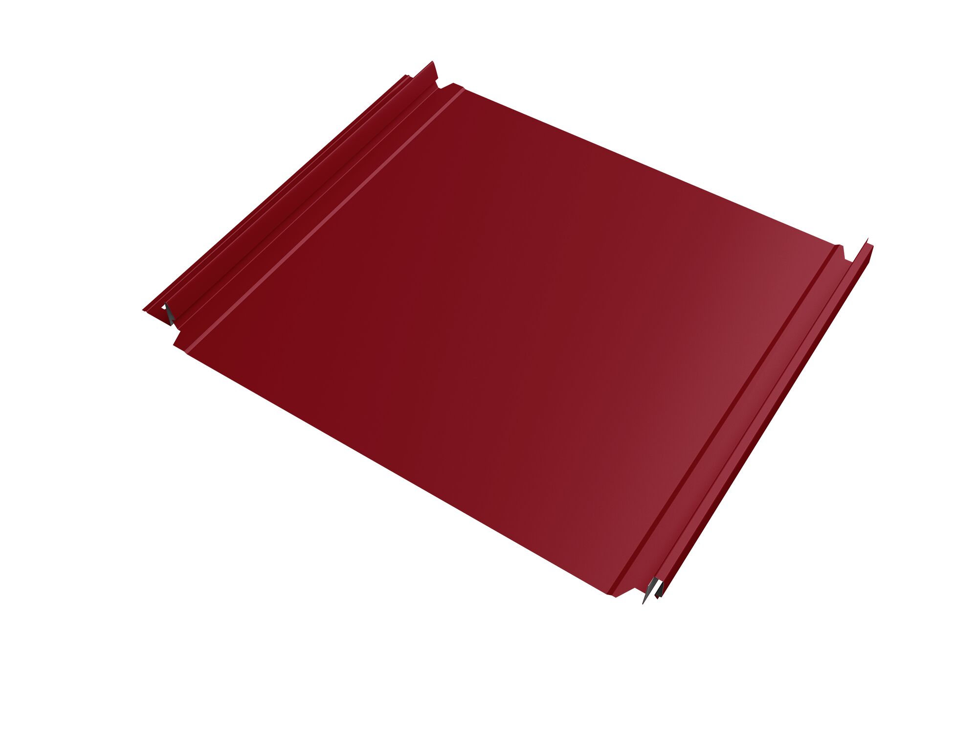 Кликфальц Double Pro GL 0.45мм 3003 (рубиново-красный) ПЭ с пленкой на замках {длины по спецификации}, 3003 (рубиново-красный) купить в Санкт-Петербурге Кликфальц Double Pro GL 0.45мм 3003 (рубиново-красный) ПЭ с пленкой на замках {длины по спецификации}, 3003 (рубиново-красный)