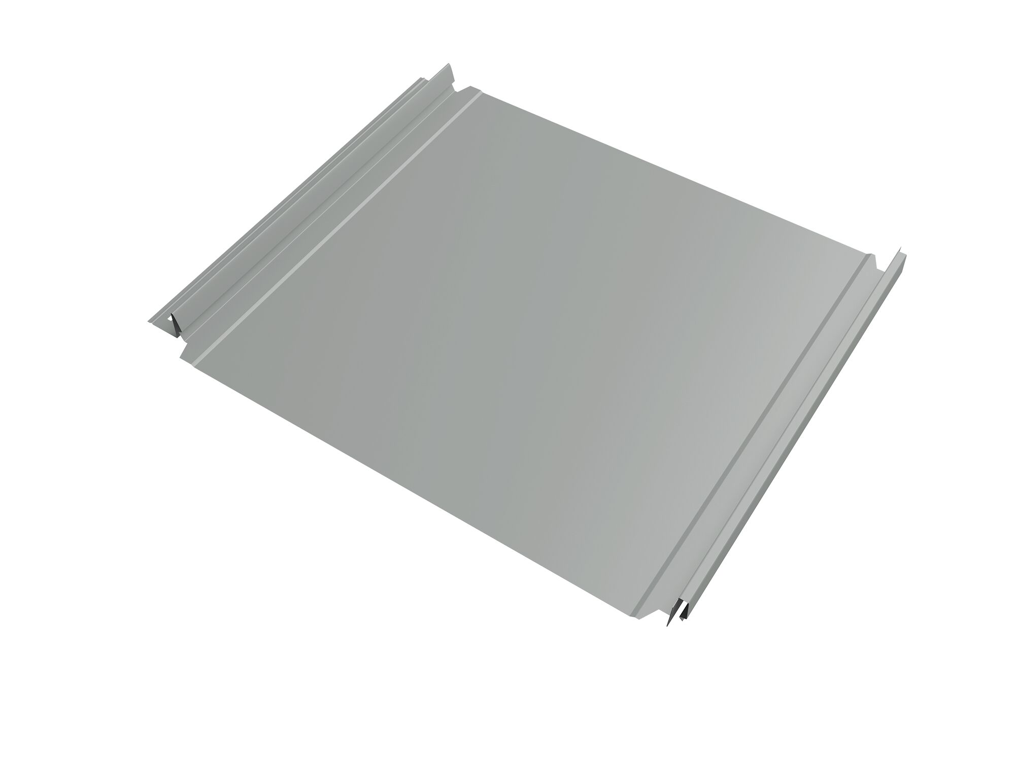 Кликфальц Double Pro GL 0.50мм 9006 (серебро) Satin с пленкой на замках {длины по спецификации}, 9006 (серебро) купить в Санкт-Петербурге Кликфальц Double Pro GL 0.50мм 9006 (серебро) Satin с пленкой на замках {длины по спецификации}, 9006 (серебро)