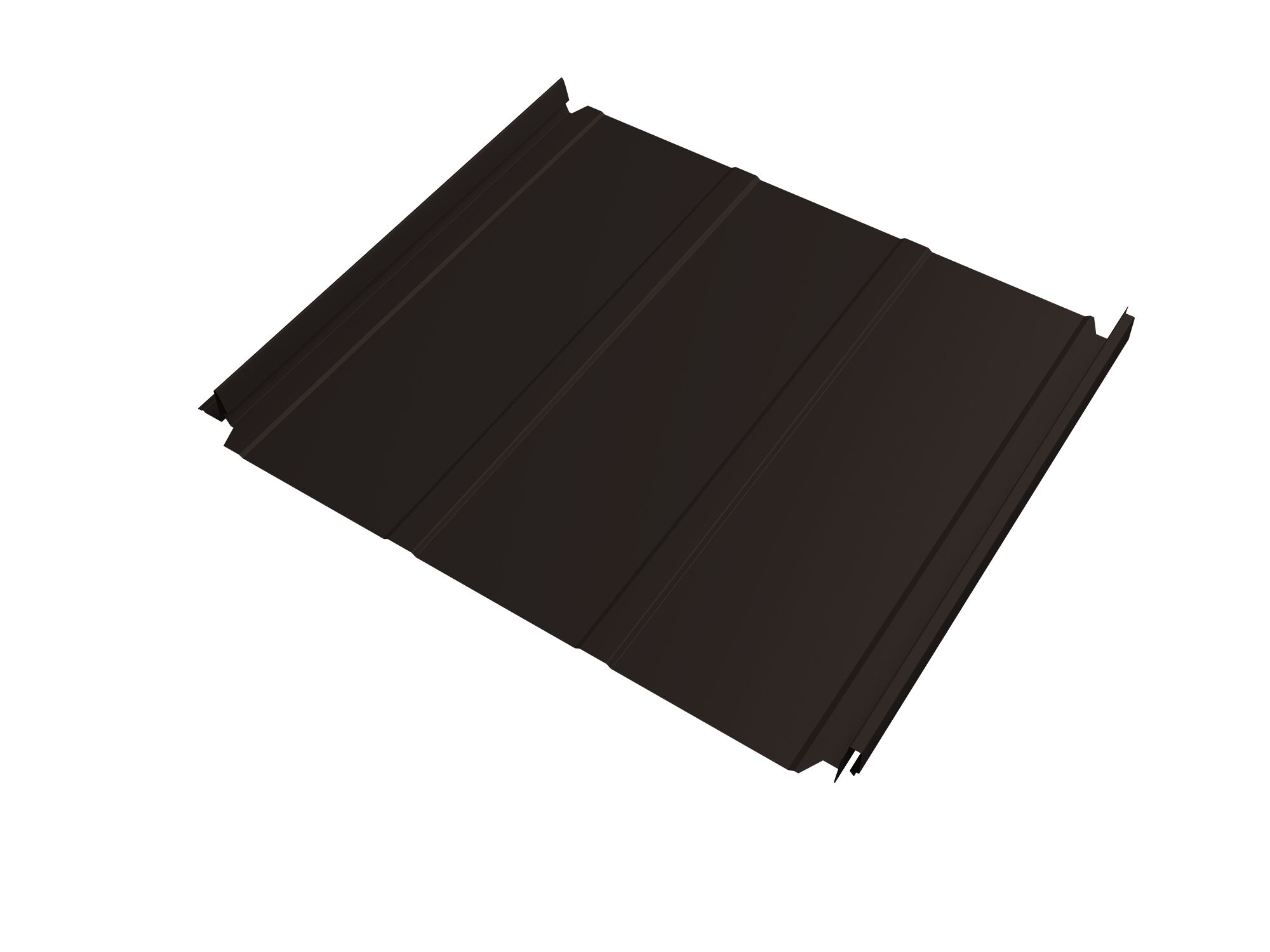 Кликфальц Double Pro Line GL 0.45мм Drap TX двусторонний с пленкой на замках {длины по спецификации}, RR32 (темно-коричневый) купить в Санкт-Петербурге Кликфальц Double Pro Line GL 0.45мм Drap TX двусторонний с пленкой на замках {длины по спецификации}, RR32 (темно-коричневый)