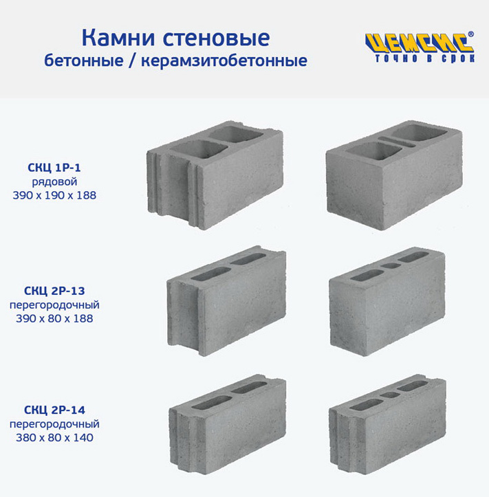 Строительные Блоки Для Стен Виды Размеры Цена