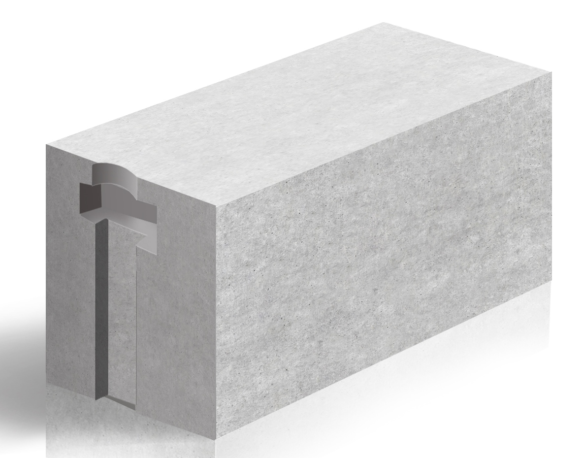 Блоки из газобетона ЛСР D400 / 250 гладкий+ручные захваты КГЗ купить в Санкт-Петербурге