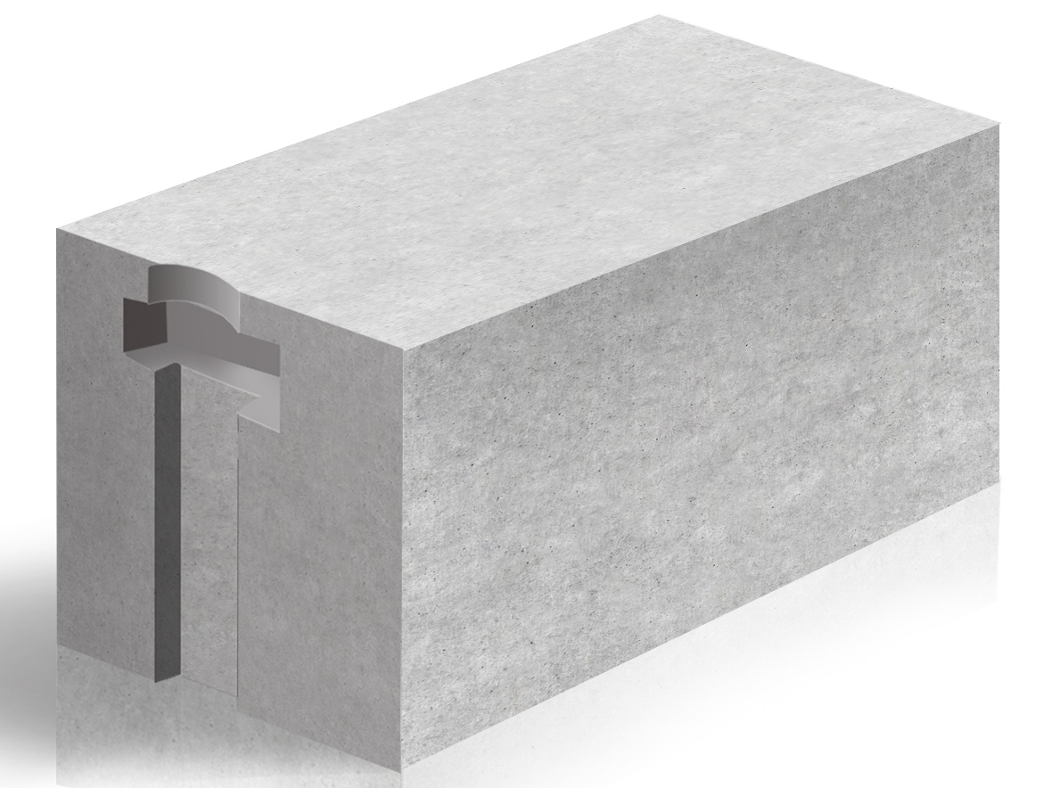 Блоки из газобетона ЛСР D400 / 375 гладкий+ручные захваты КГЗ купить в Санкт-Петербурге