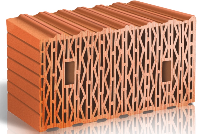 ЛСР Камень12.35 NF рядовой поризованный. крупноформатный блок купить в Санкт-Петербурге