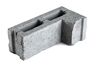 СКЦ-2Л-9У серый камень бетонный угловой