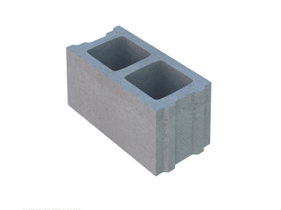 СКЦ-1Р-20 400х200х188 Камни бетонные рядовые серый (60шт/пд)