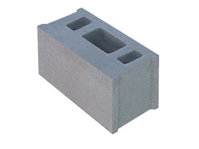 СКЦ 1Р-26 рядовые, половинки 390x190x188 блок стеновой бетонный 