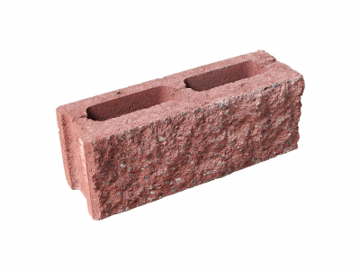 СКЦ-2Л-9Р красный камень бетонный стеновой  колотый    , СКЦ-2Л-9Р красный камень бетонный стеновой       