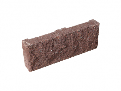 СКЦ 2Л-11 коричневый камень бетонный стеновой облицовочный колотый