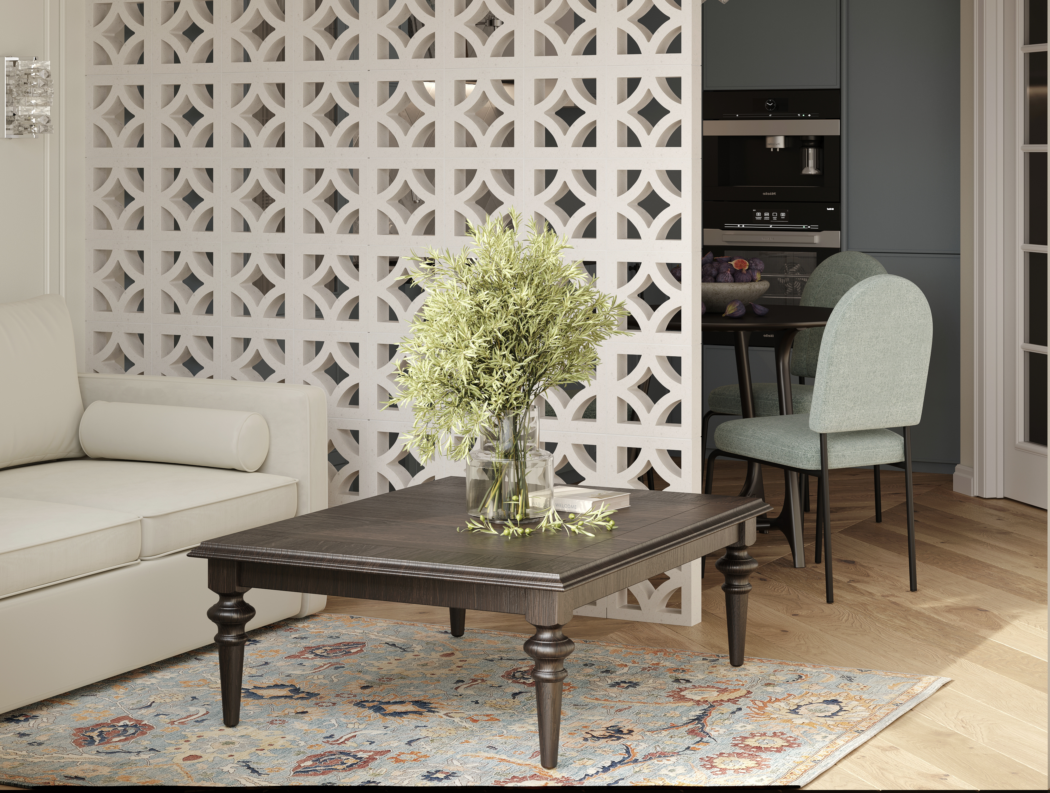 Блок архитектурный шлифованный Stone (Стоун)-70 LUX 250х250мм Nokkel