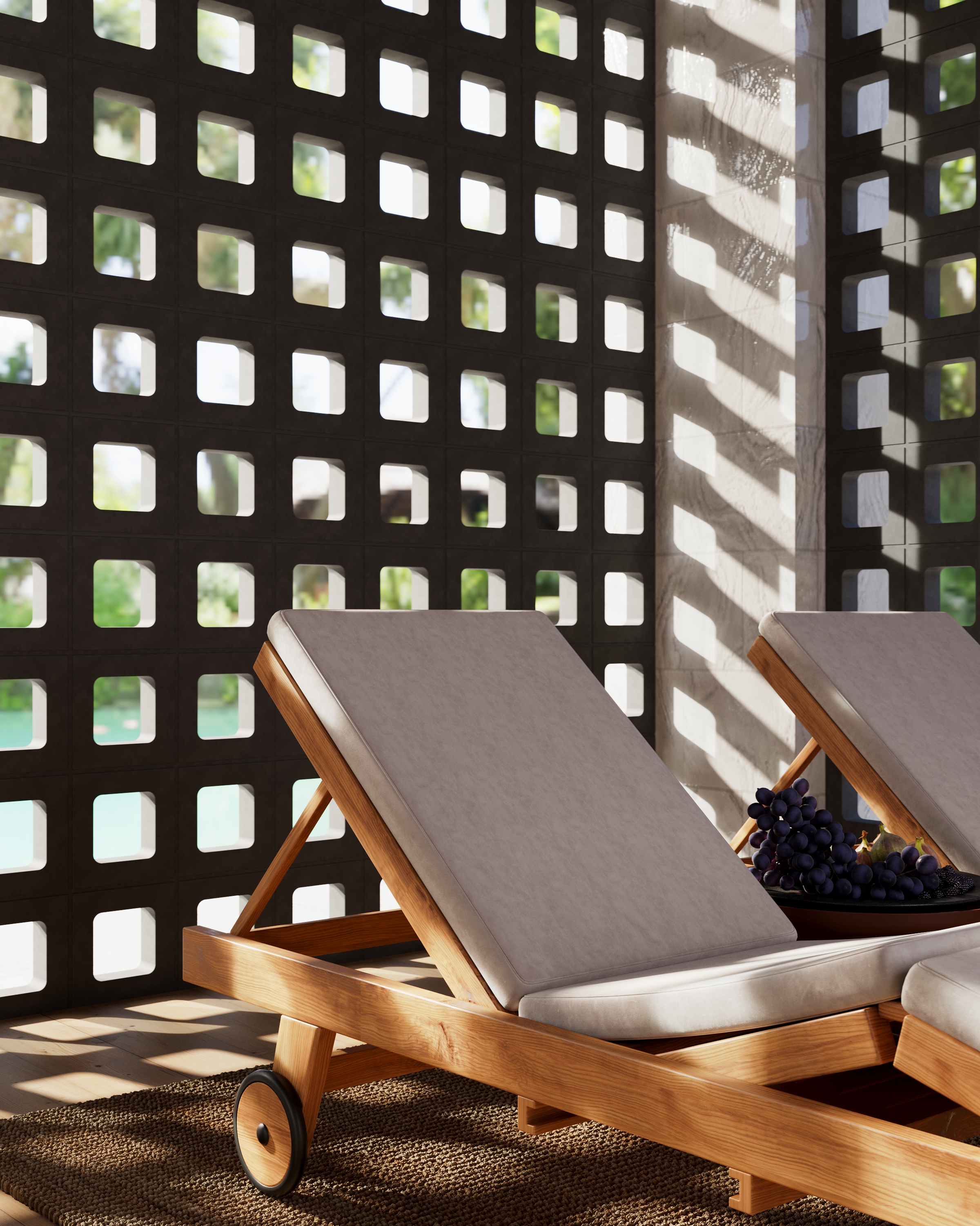 Блок архитектурный шлифованный Cube (Куб)-90 LUX серый 250х250мм Nokkel